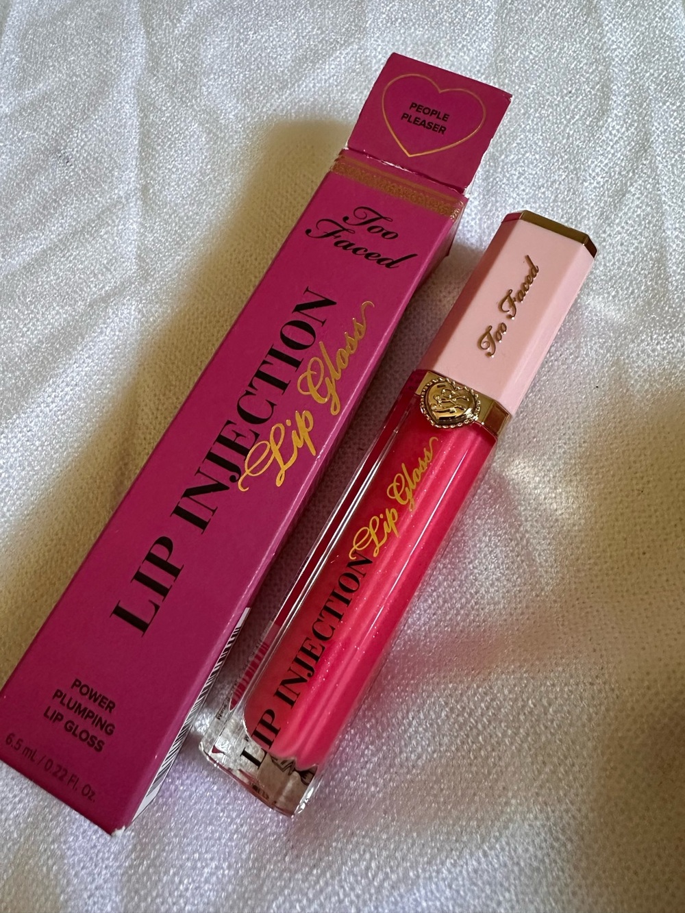 Too Faced Lip Injection power plumping lip gloss - People Pleaser